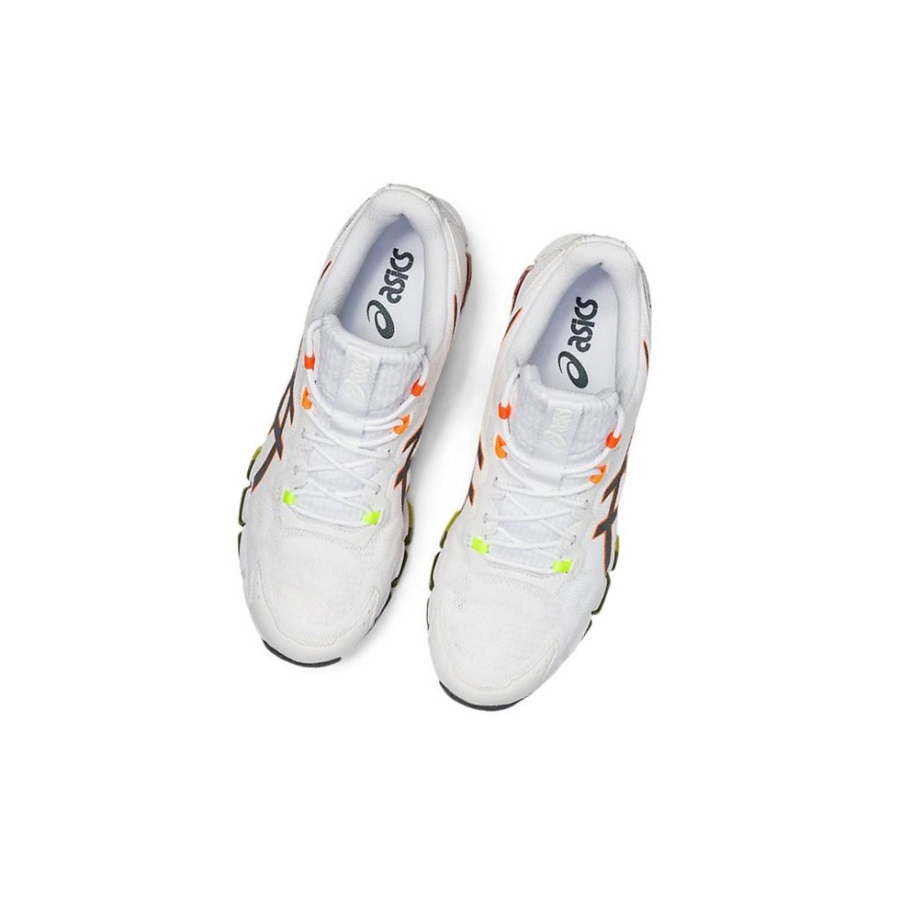 White Men's Asics GEL-QUANTUM 360 6 Sneakers | US61524LS - Asics Outlet Sale