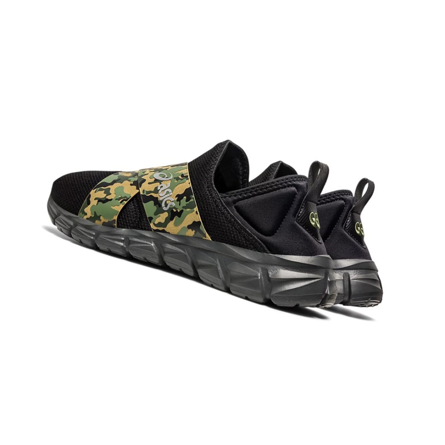 Black / Camo Men's Asics QUANTUM LYTE SLIP-ON Sneakers | US23085EJ - Asics Outlet Sale