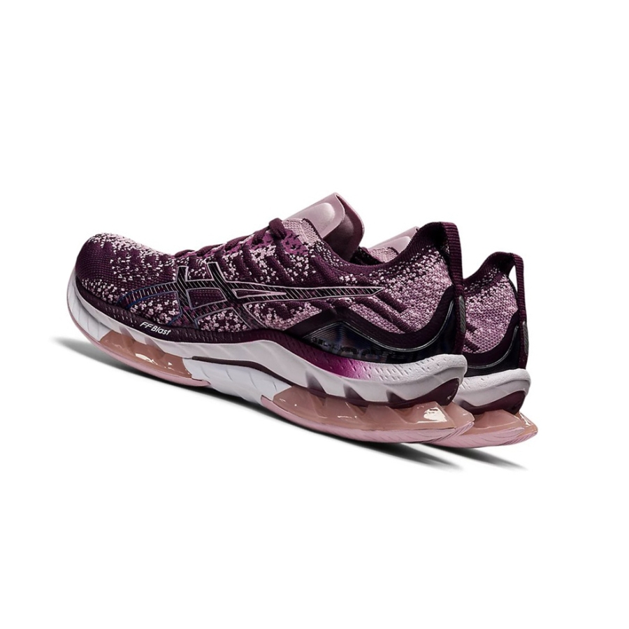 Deep Plum / Barely Rose Women's Asics KINSEI BLAST Running Shoes | US09834ML - Asics Outlet Sale