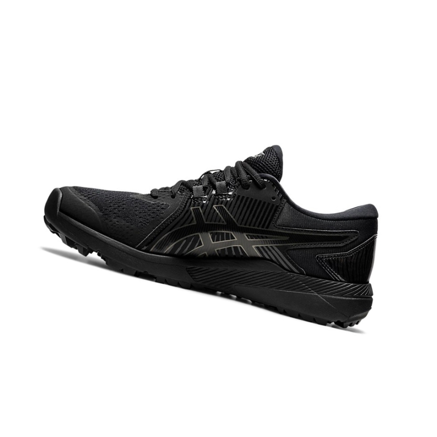Black / Black Men's Asics GEL-COURSE GLIDE Golf Shoes | US92076AL - Asics Outlet Sale