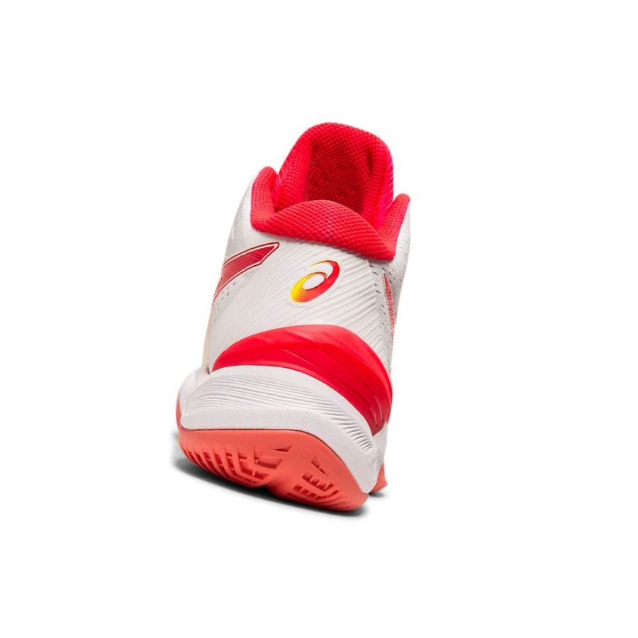 White Women's Asics SKY ELITE FF MT Volleyball Shoes | US58137YI - Asics Outlet Sale