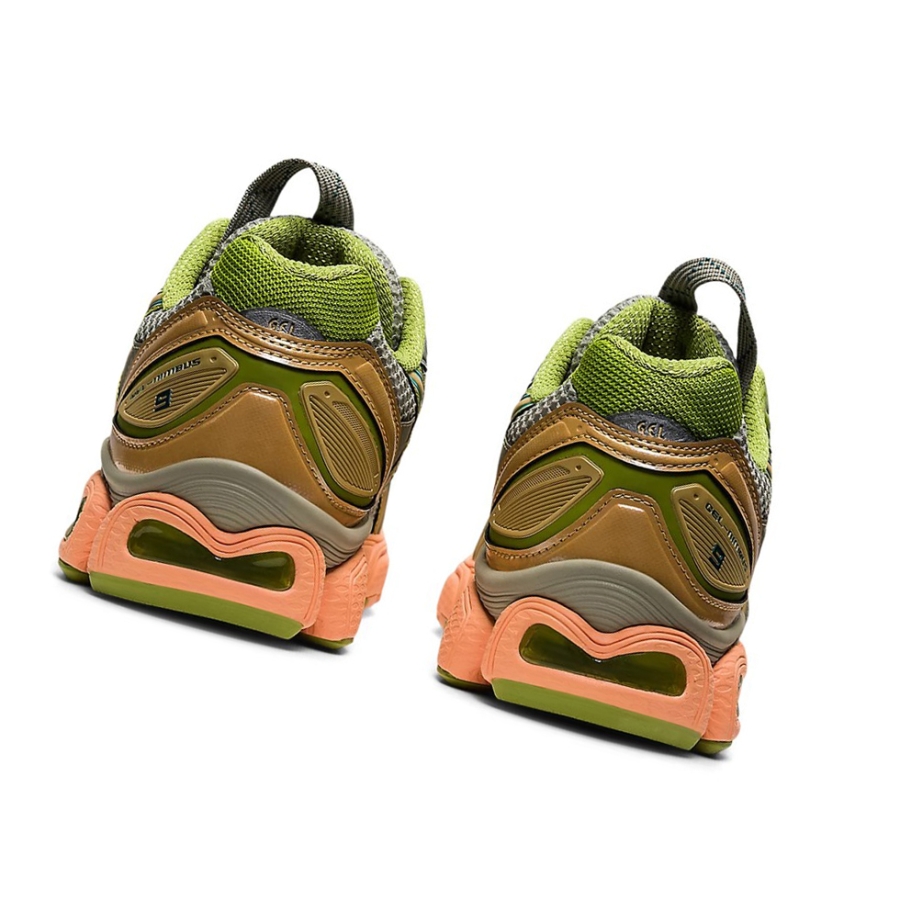 Abbey Stone / Champagne Women's Asics UB3-S GEL-NIMBUS 9 Sneakers | US29608QN - Asics Outlet Sale