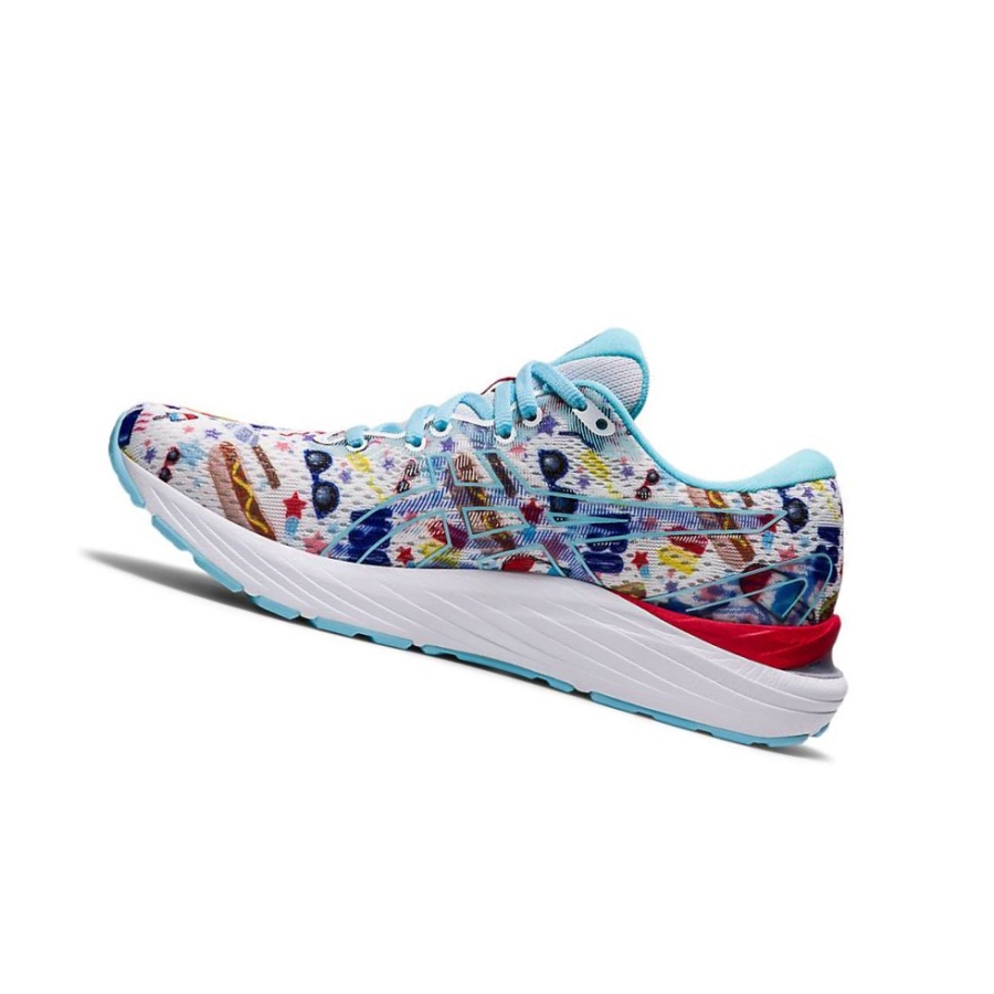 White Women's Asics GEL-CUMULUS 23 Running Shoes | US71982PK - Asics Outlet Sale