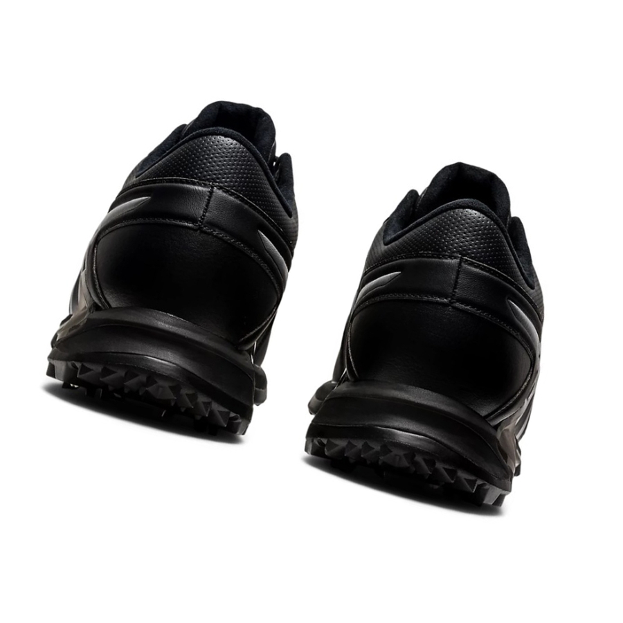 Black / Pure Silver Men's Asics GEL-ACE PRO M Golf Shoes | US80563WV - Asics Outlet Sale