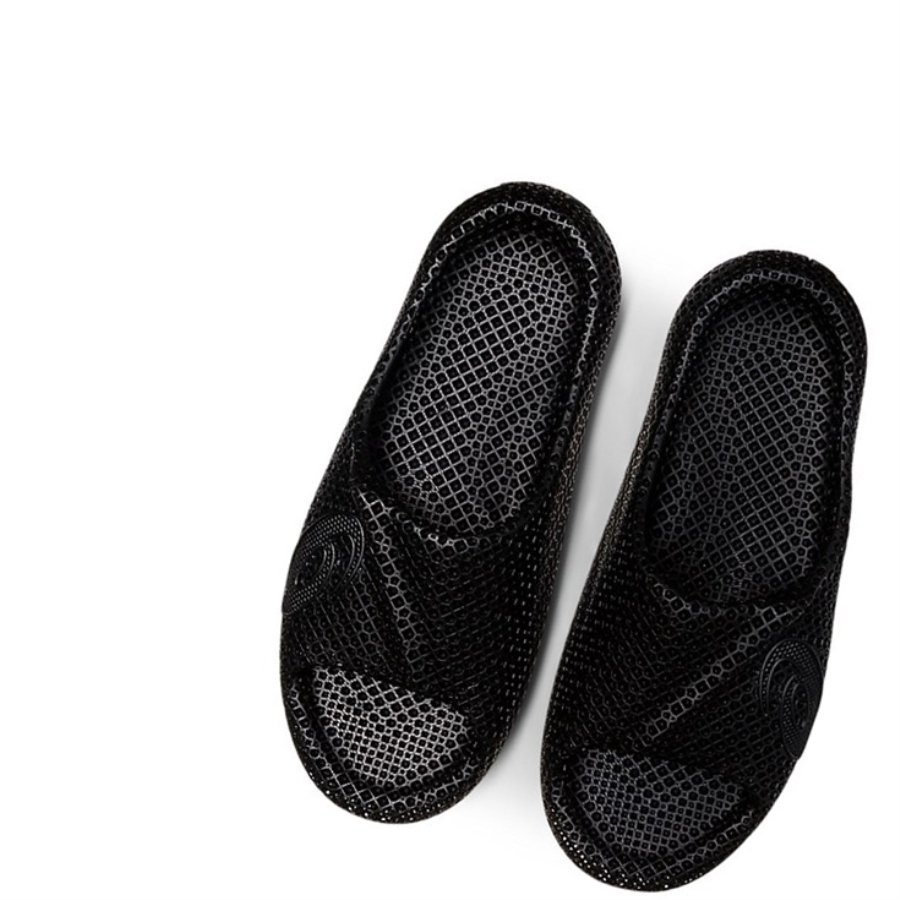 Black / Black Men's Asics ACTIBREEZE 3D Sandals | US59704CY - Asics Outlet Sale