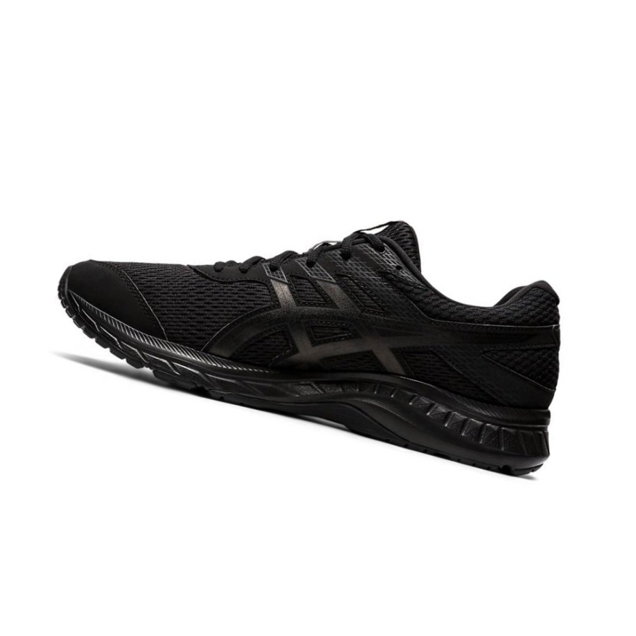 Black Men's Asics GEL-CONTEND 6 Running Shoes | US71023GN - Asics Outlet Sale