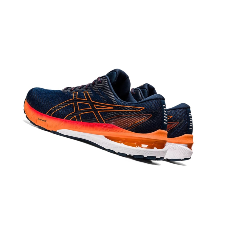 Mako Blue / Shocking Orange Men's Asics GT-2000 10 Running Shoes | US42860MK - Asics Outlet Sale