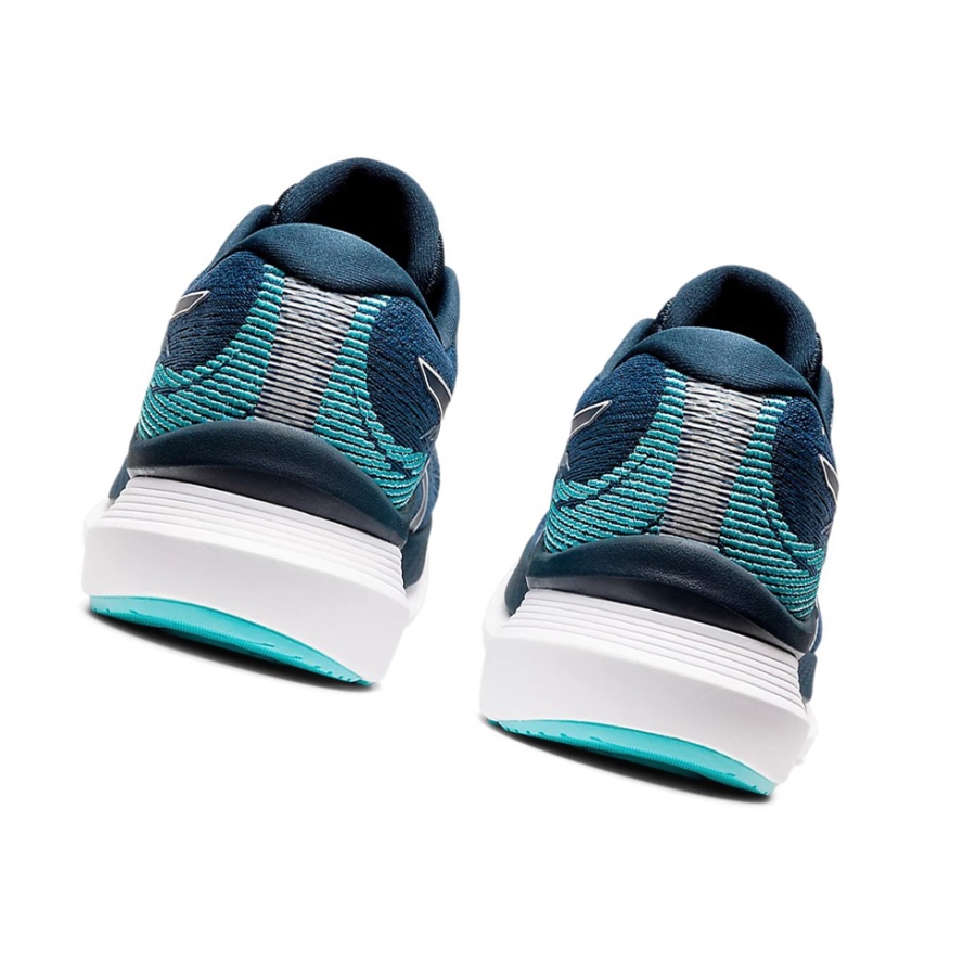 Mako Blue / French Blue Men's Asics GlideRide 3 Running Shoes | US94215BL - Asics Outlet Sale