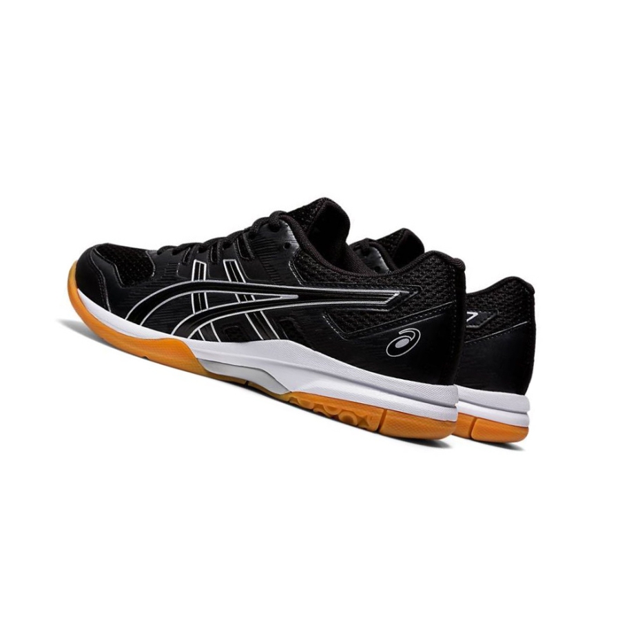 Black Women's Asics GEL-FURTHER UP Volleyball Shoes | US96847MY - Asics Outlet Sale