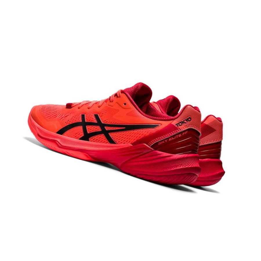 Red Women's Asics SKY ELITE FF 2 TOKYO Volleyball Shoes | US74130TF - Asics Outlet Sale