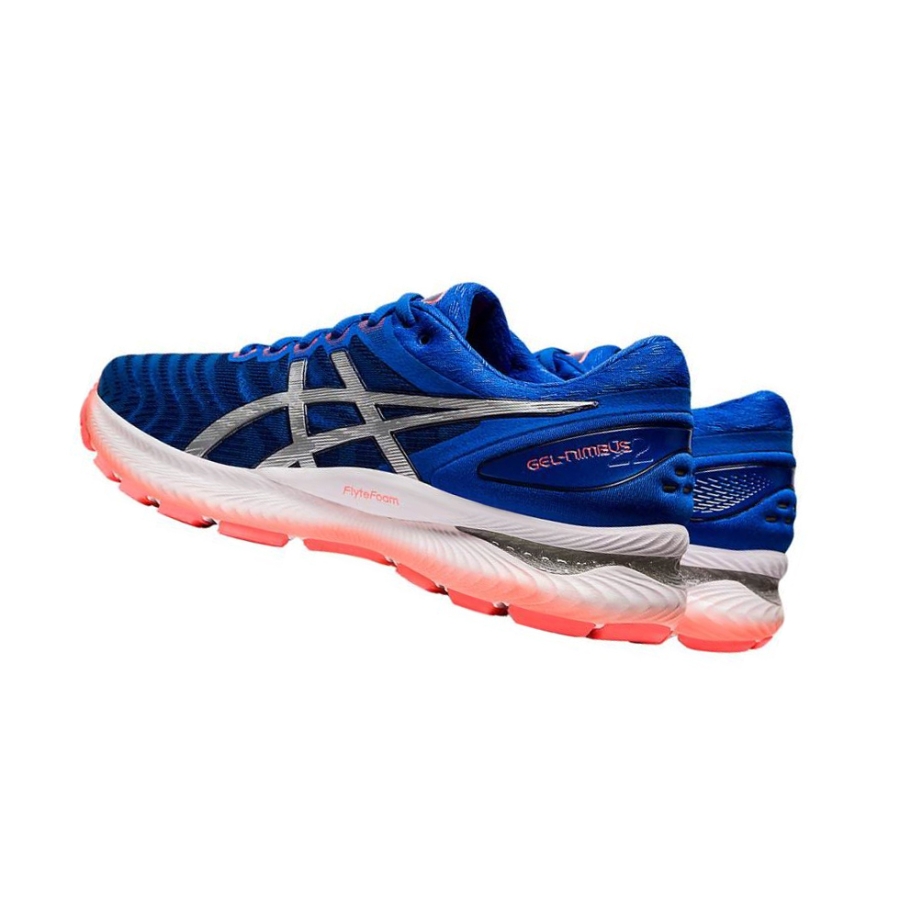 Blue Men's Asics GEL-NIMBUS 22 Running Shoes | US70631EM - Asics Outlet Sale
