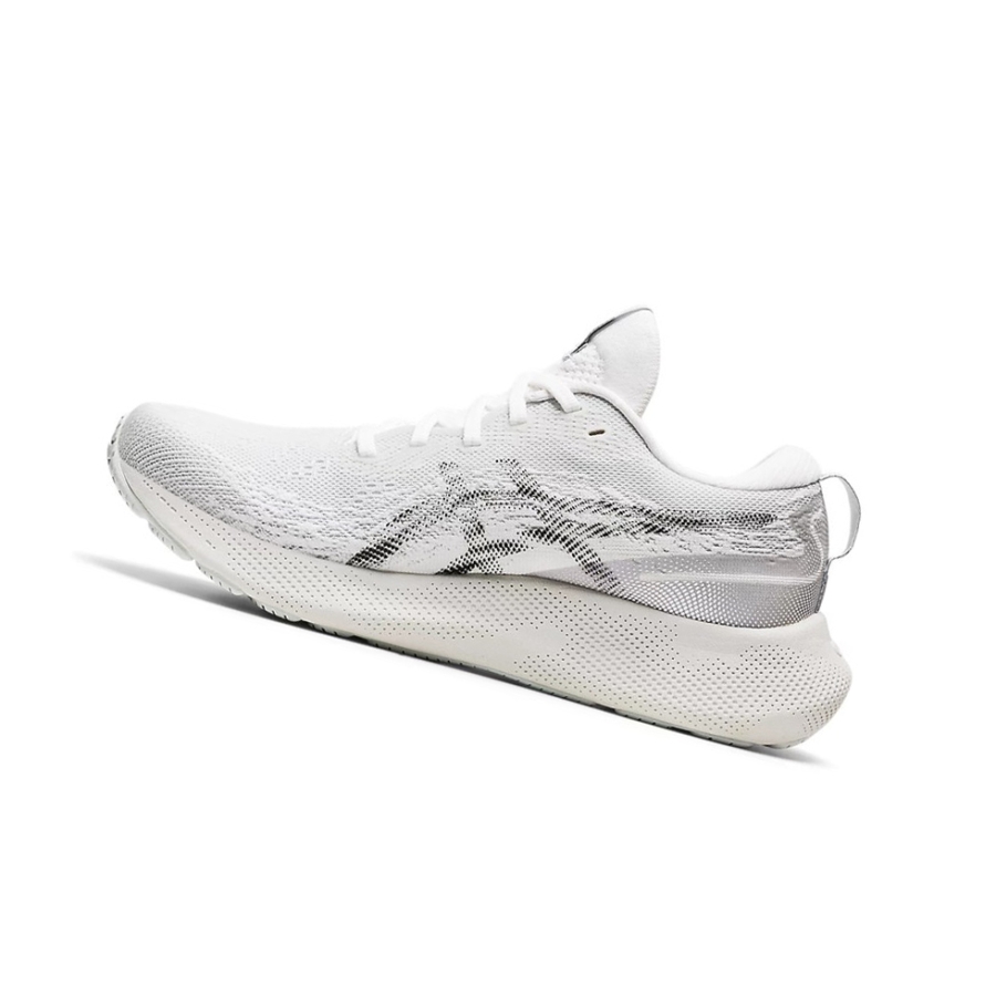 White / Black Women's Asics GEL-NIMBUS LITE 3 Running Shoes | US32674YR - Asics Outlet Sale