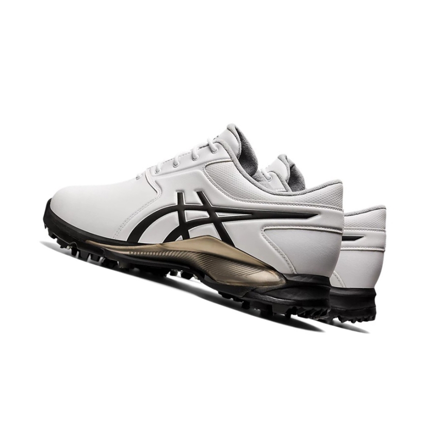 White / Black Men's Asics GEL-ACE PRO M Golf Shoes | US58096MY - Asics Outlet Sale