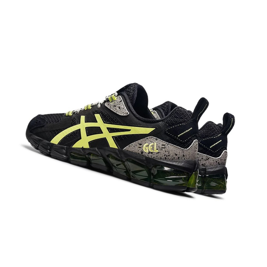 Black / Glow Yellow Men's Asics GEL-QUANTUM 180 Sneakers | US51049RE - Asics Outlet Sale