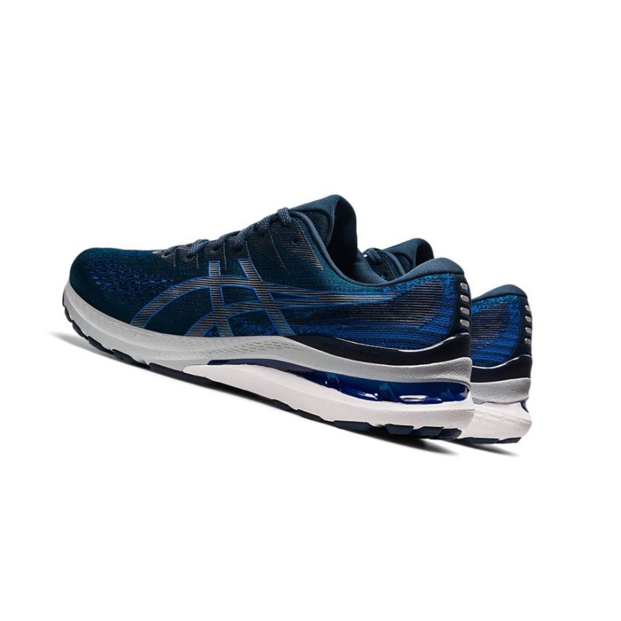 Navy Men's Asics GEL-KAYANO 28 Wide Running Shoes | US57239OA - Asics Outlet Sale