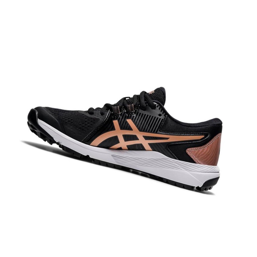 Black Women's Asics GEL-COURSE GLIDE Golf Shoes | US78369RM - Asics Outlet Sale