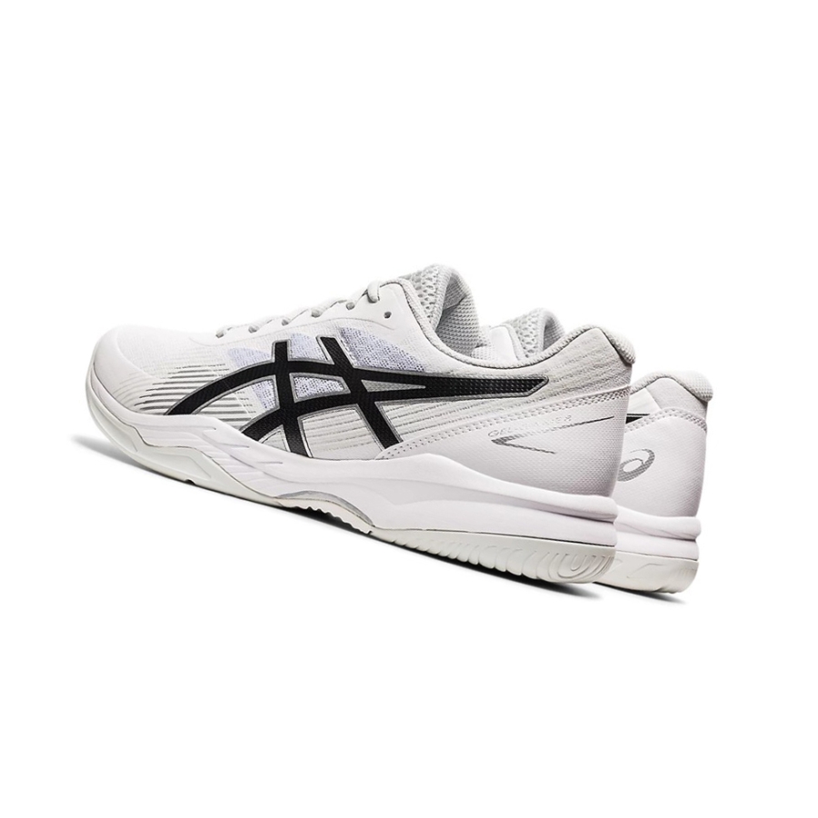 White / Black Men's Asics GEL-GAME 8 Tennis Shoes | US17824FL - Asics Outlet Sale