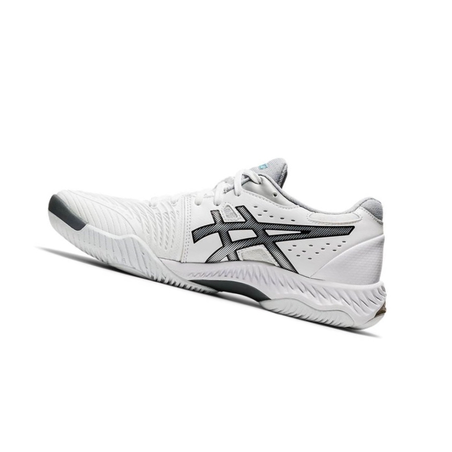 White Women's Asics NETBURNER BALLISTIC FF 2 Volleyball Shoes | US65907DF - Asics Outlet Sale