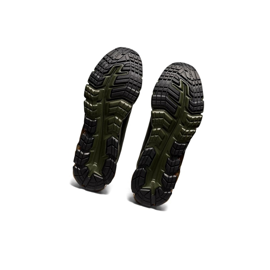 Olive Canvas / Black Men's Asics GEL-QUANTUM 90 Sneakers | US19452BX - Asics Outlet Sale