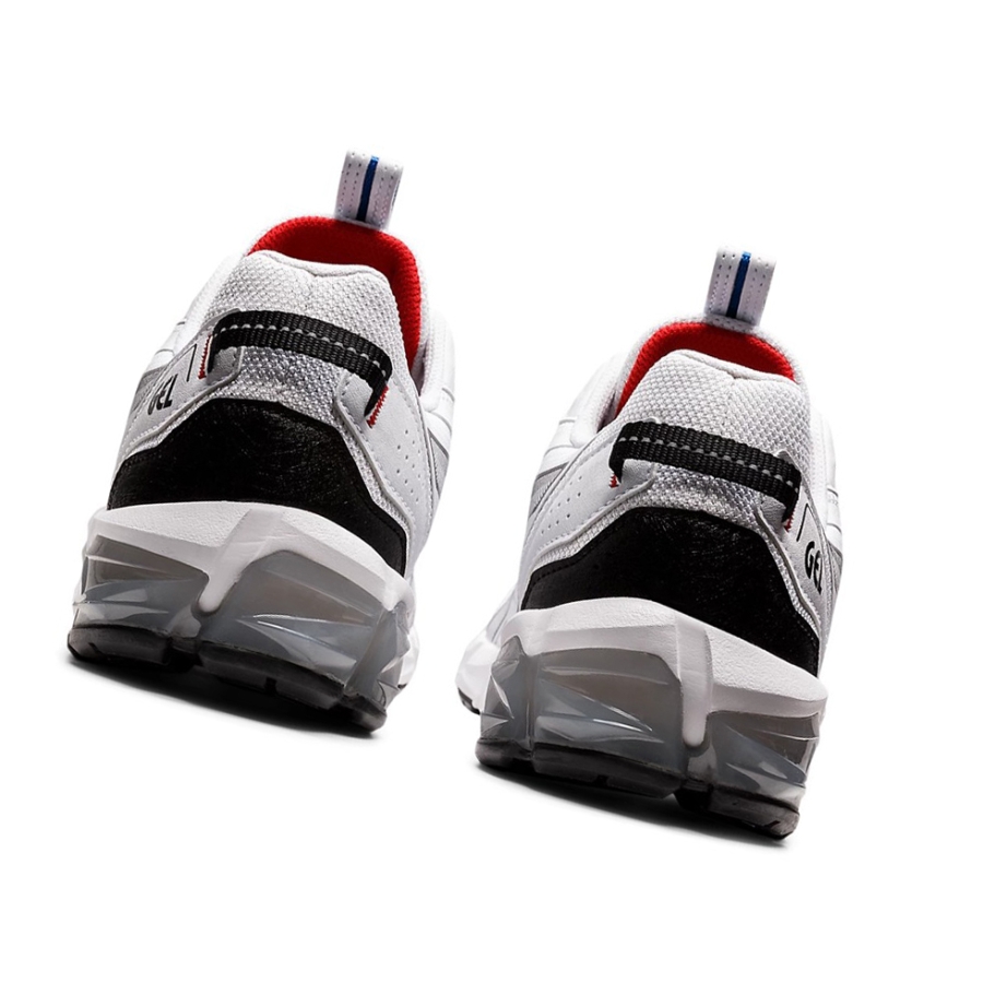 White / Black Men's Asics GEL-QUANTUM 90 Sneakers | US64120YT - Asics Outlet Sale