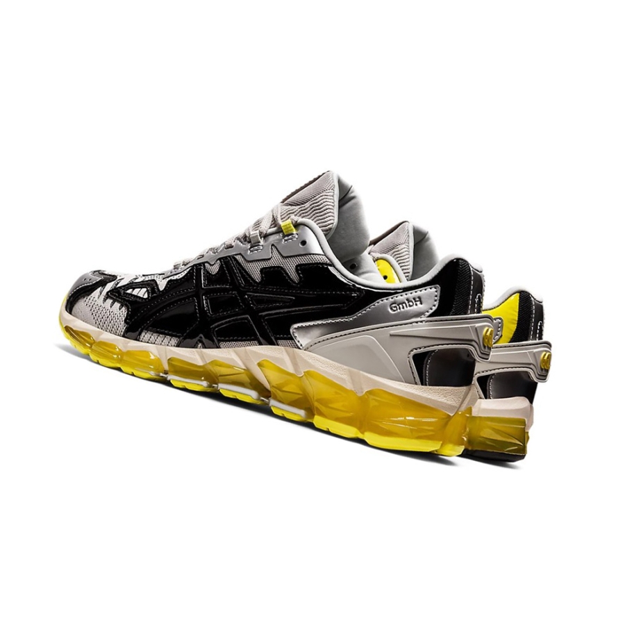 Pure Silver / Sour Yuzu Men's Asics GmbH x GEL-QUANTUM 360 6 Sneakers | US61435QA - Asics Outlet Sale