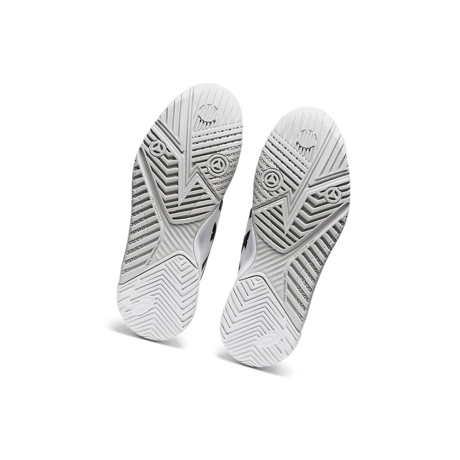 White / Black Women's Asics GEL-RESOLUTION 8 Tennis Shoes | US59467LE - Asics Outlet Sale