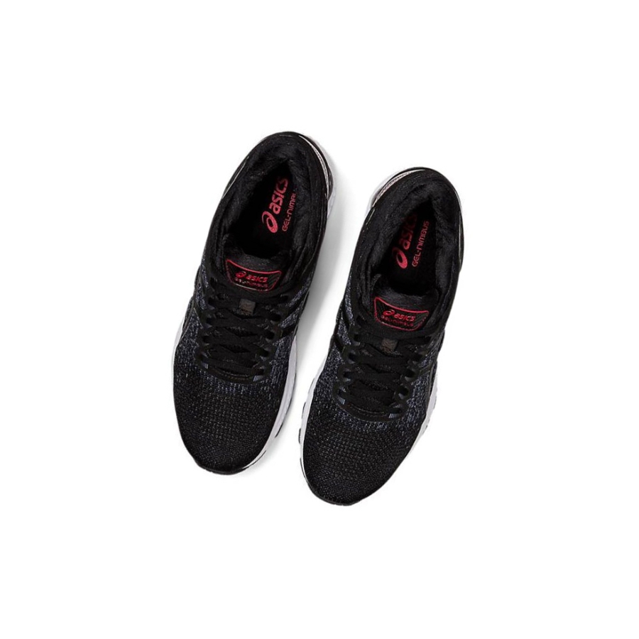 Black Men's Asics GEL-NIMBUS 22 Knit Running Shoes | US05829OC - Asics Outlet Sale