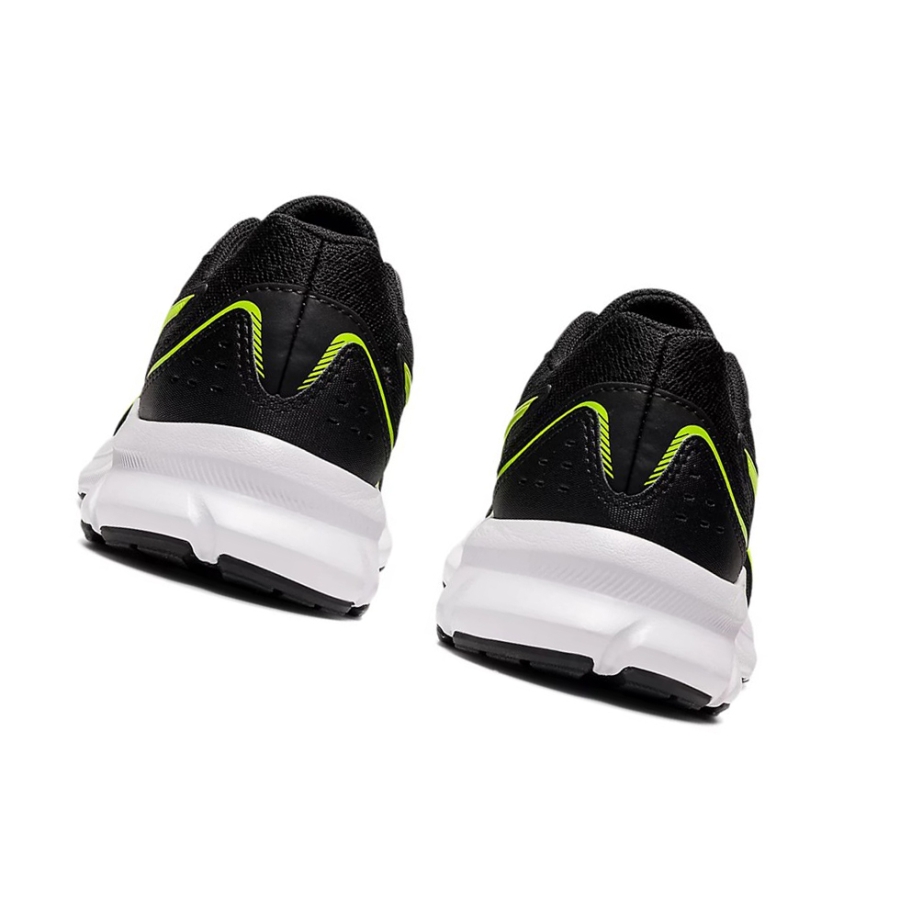 Black / Hazard Green Kids' Asics JOLT 3 GS Running Shoes | US03425BR - Asics Outlet Sale