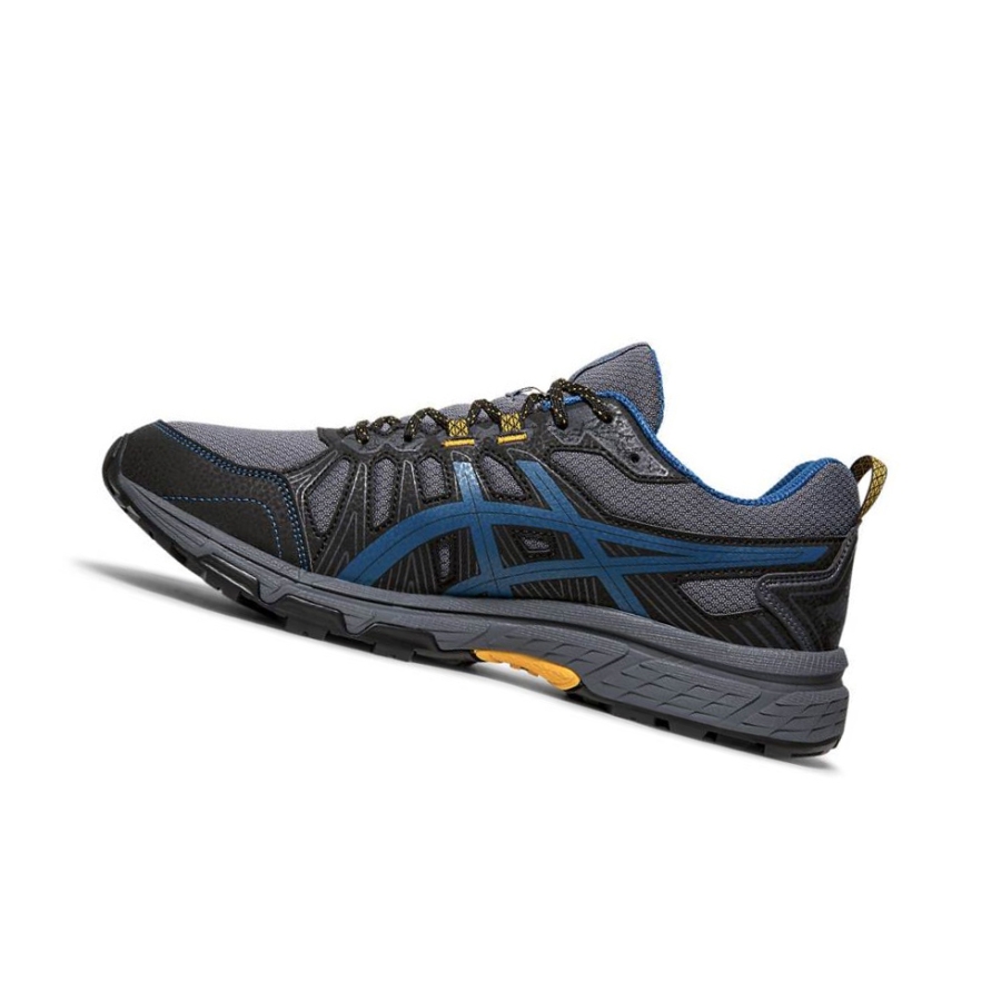 Dark Grey Men's Asics GEL-VENTURE 7 Trail Trail Running Shoes | US39470TG - Asics Outlet Sale