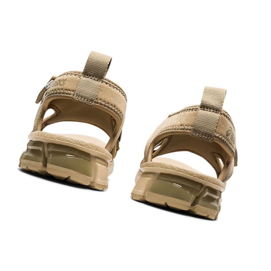 Brown Men's Asics GEL-QUANTUM 90 SD Sandals | US05764YP - Asics Outlet Sale