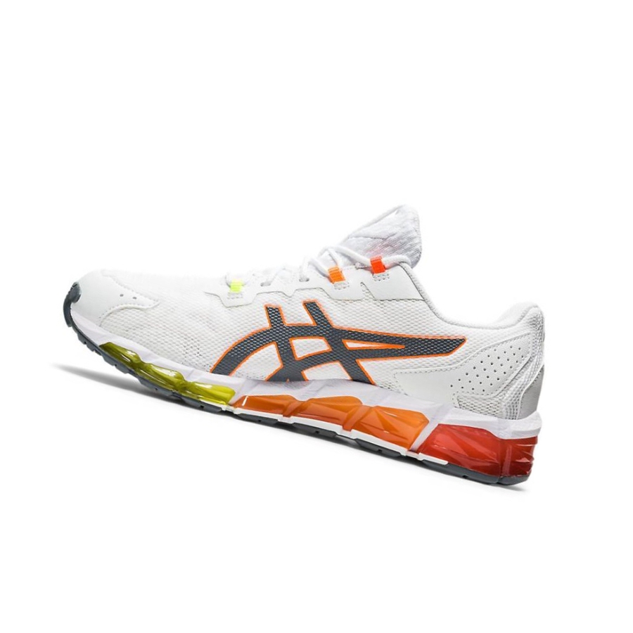 White Men's Asics GEL-QUANTUM 360 6 Sneakers | US61524LS - Asics Outlet Sale