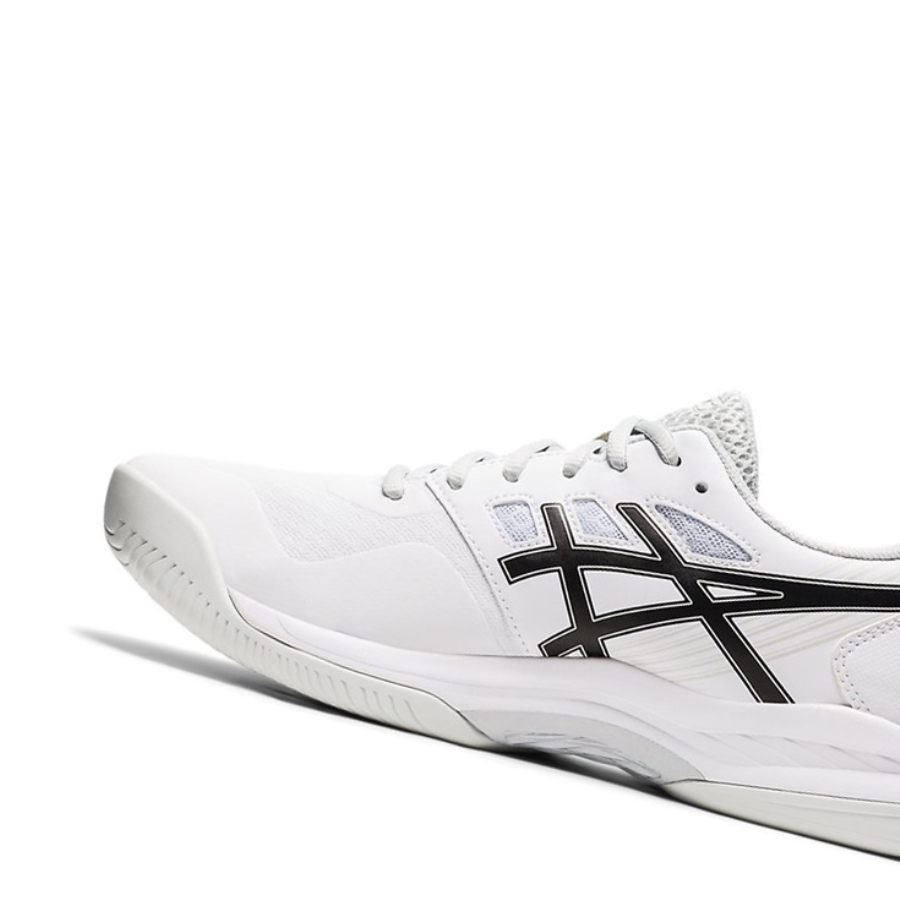 White / Black Men's Asics GEL-GAME 8 Tennis Shoes | US17824FL - Asics Outlet Sale