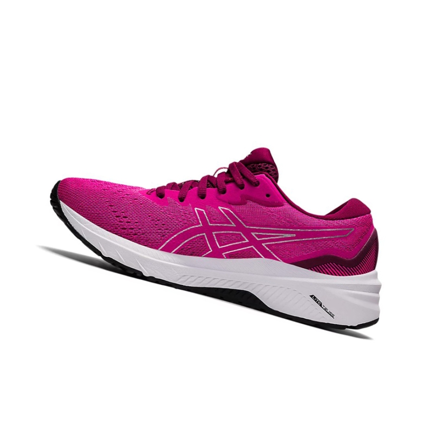 Dried Berry / Pink Glo Women's Asics GT-1000 11 Running Shoes | US49607DE - Asics Outlet Sale