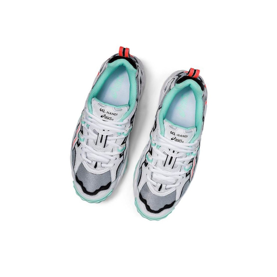 White Women's Asics GEL-NANDI OG Sneakers | US71485PA - Asics Outlet Sale