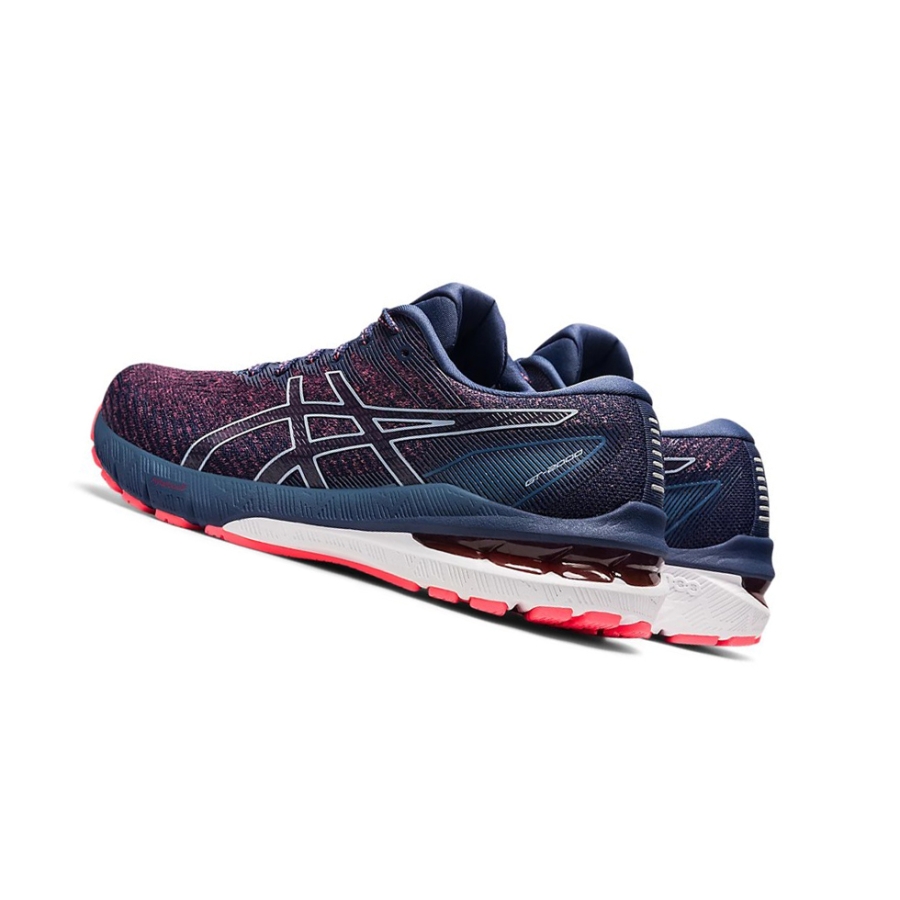 Blazing Coral / Thunder Blue Women's Asics GT-2000 10 Running Shoes | US49206QR - Asics Outlet Sale
