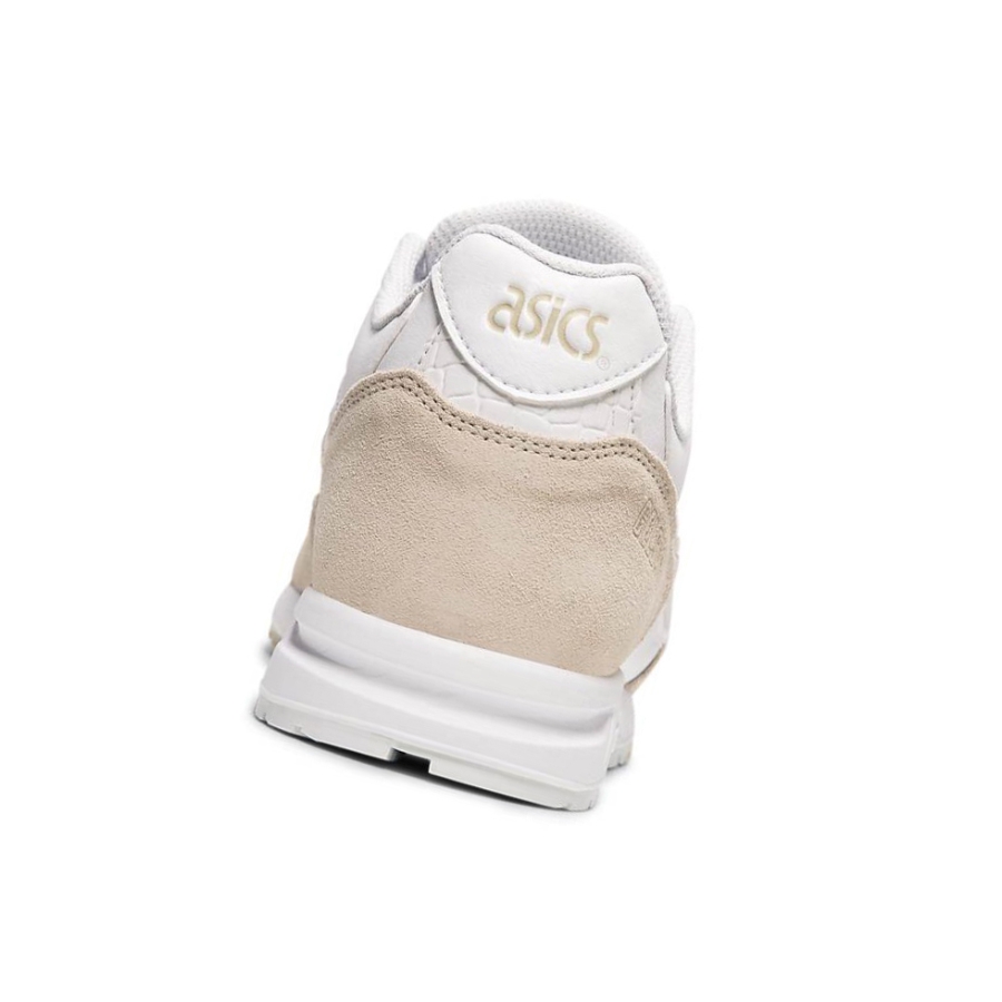 White Women's Asics GEL-SAGA Sneakers | US86145DB - Asics Outlet Sale