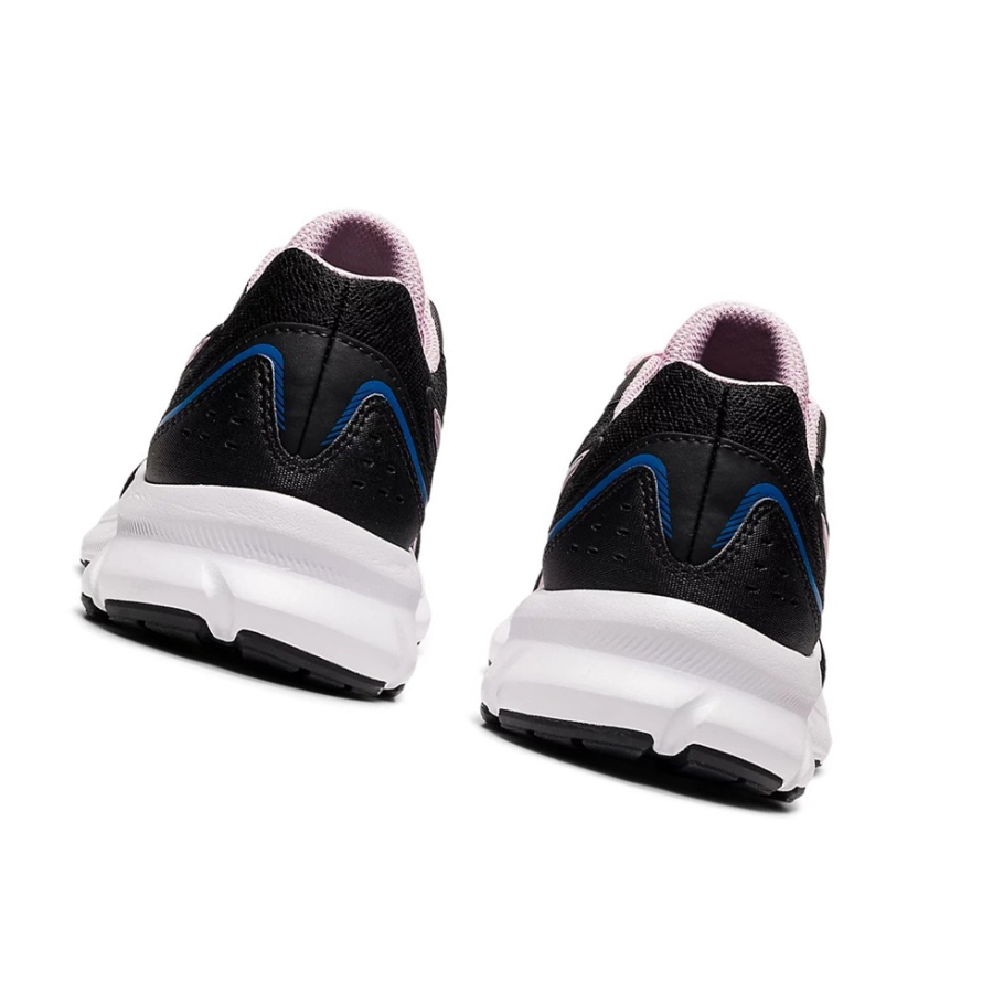 Black / Barely Rose Kids' Asics JOLT 3 GS Running Shoes | US09865BA - Asics Outlet Sale