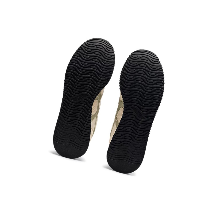 Cream / Dried Leaf Green Women's Asics TIGER RUNNER Sneakers | US54308LO - Asics Outlet Sale