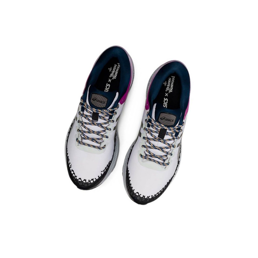 White Men's Asics GEL-KAYANO 27 Running Shoes | US15437PM - Asics Outlet Sale