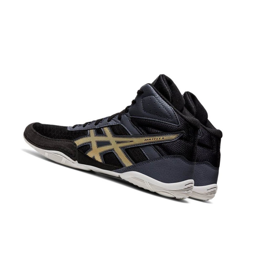 Black Men's Asics MATFLEX 6 Wrestling Shoes | US45216RT - Asics Outlet Sale