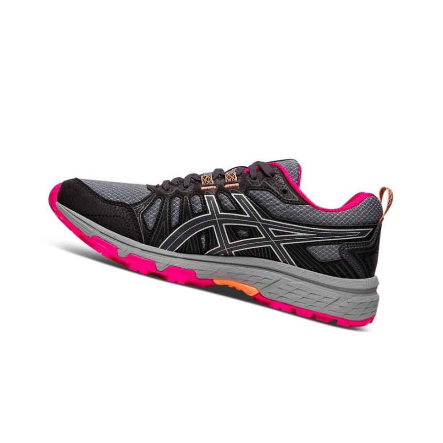 Black Women's Asics GEL-VENTURE 7 Trail Trail Running Shoes | US08172JL - Asics Outlet Sale