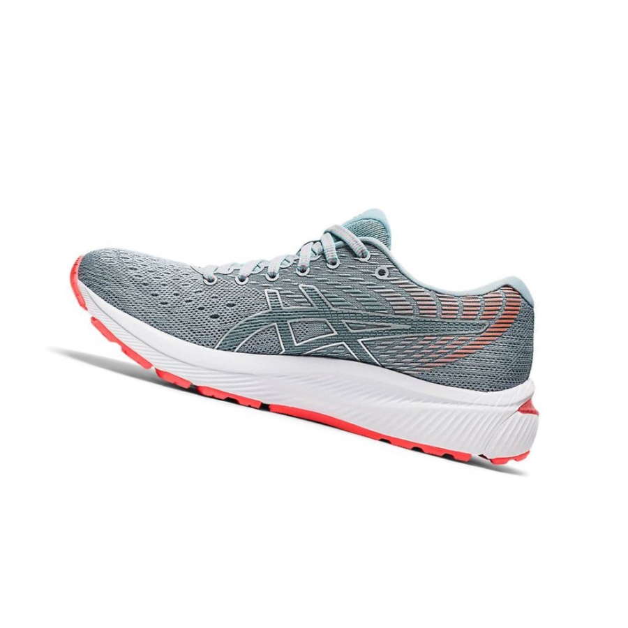 Turquoise Women's Asics GEL-CUMULUS 22 Wide Running Shoes | US16524AU - Asics Outlet Sale