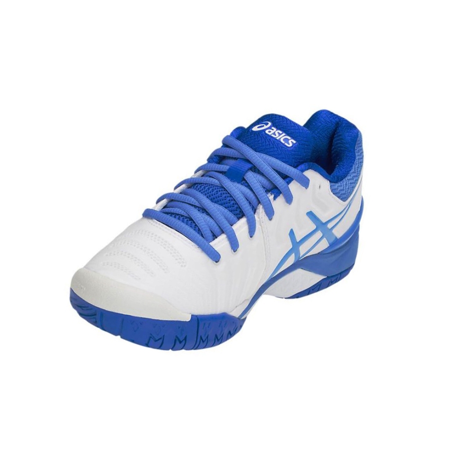 White Women's Asics GEL-RESOLUTION 7 Tennis Shoes | US10876LW - Asics Outlet Sale