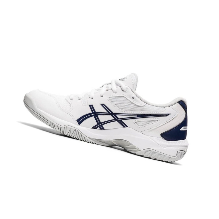 White Women's Asics GEL-ROCKET 10 Volleyball Shoes | US07645DC - Asics Outlet Sale