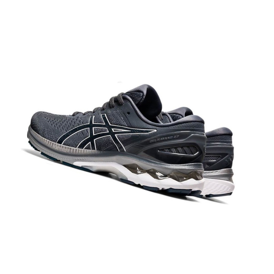 Grey Men's Asics GEL-KAYANO 27 Running Shoes | US57932EF - Asics Outlet Sale