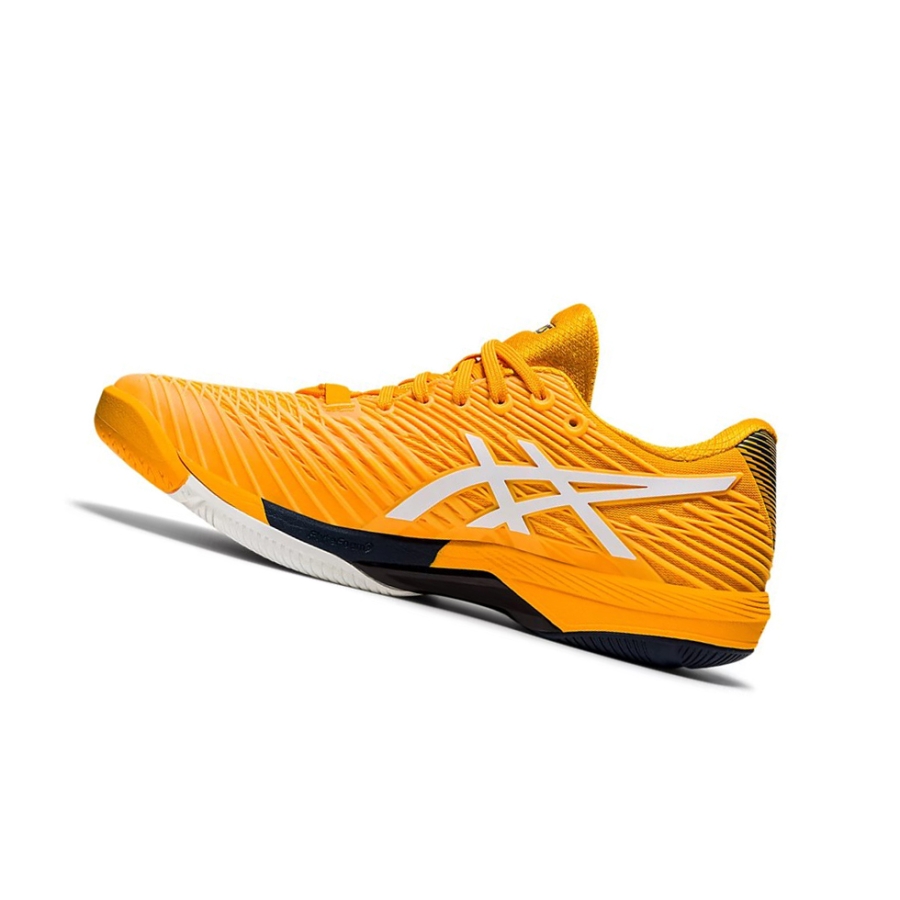 Amber / White Men's Asics SOLUTION SPEED FF 2 Tennis Shoes | US86253DI - Asics Outlet Sale