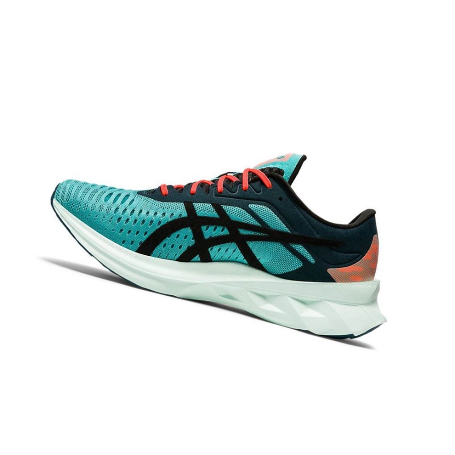 Turquoise Men's Asics NOVABLAST Running Shoes | US04867BU - Asics Outlet Sale