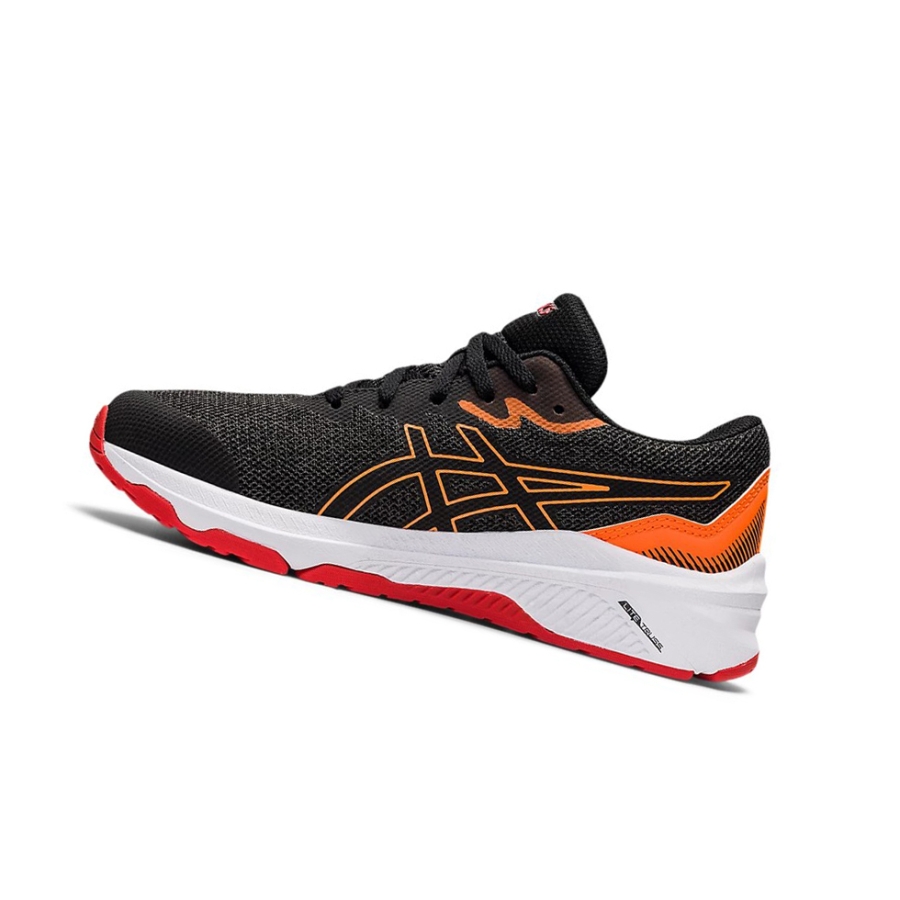Graphite Grey / Fiery Red Kids' Asics GT-1000 11 GS Running Shoes | US96408VA - Asics Outlet Sale