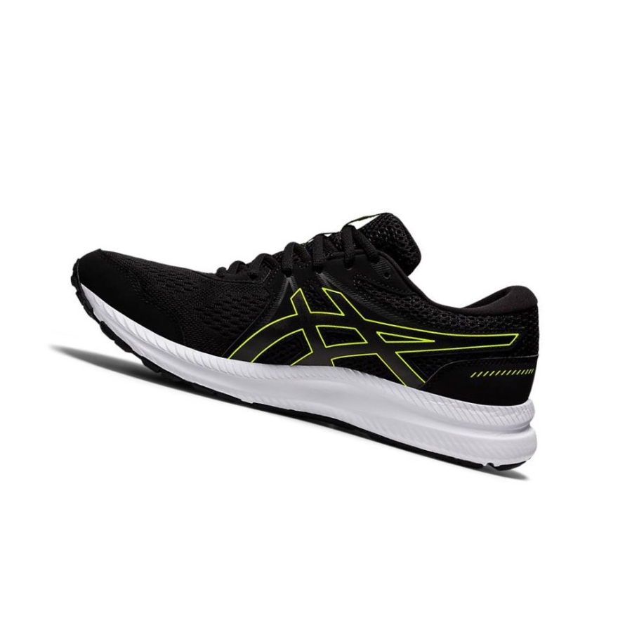 Black Men's Asics GEL-CONTEND 7 Running Shoes | US38409YZ - Asics Outlet Sale