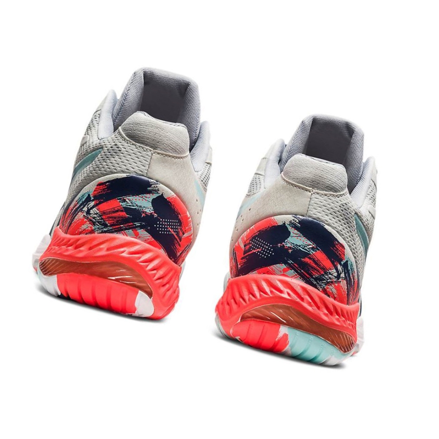 Grey Men's Asics NETBURNER BALLISTIC FF MT 2 Volleyball Shoes | US91037LD - Asics Outlet Sale